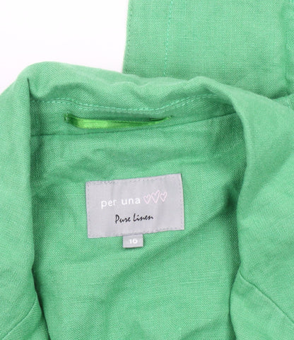 Marks and Spencer Women's Green Blazer Size 16