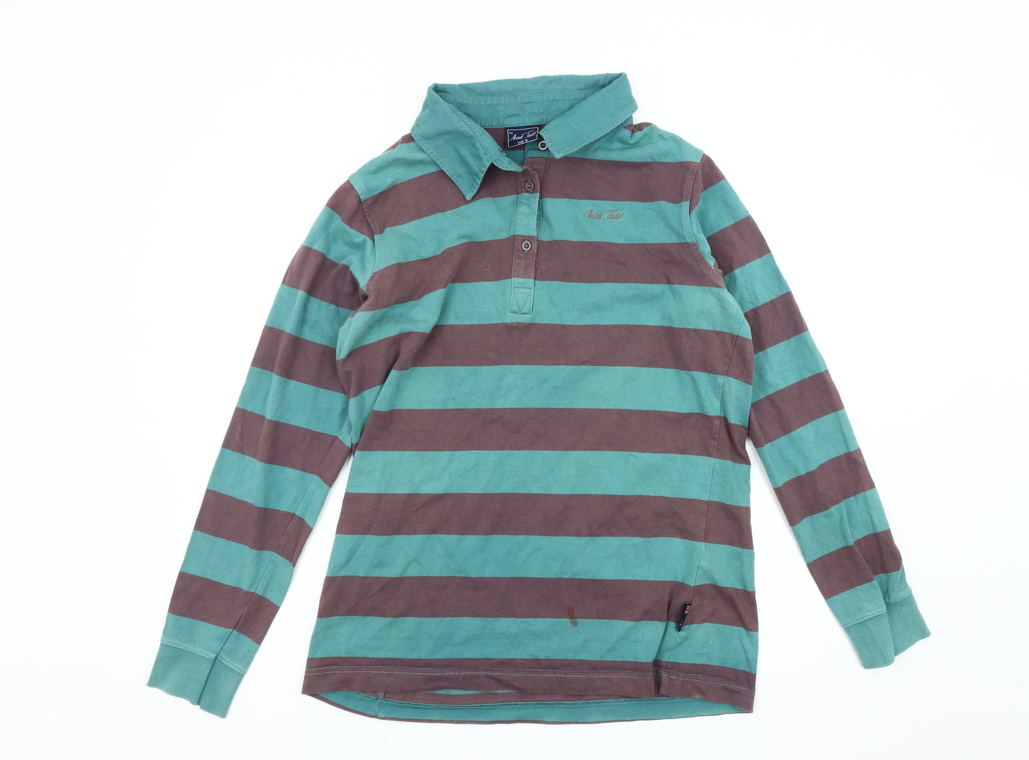 Mark Todd Women Multicoloured Striped Polo Size 18