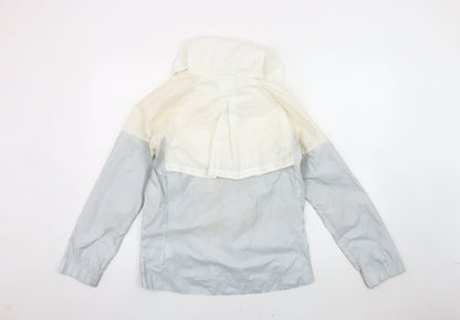 Nike Women's Multicoloured XL Hooded Windbreaker Jacket