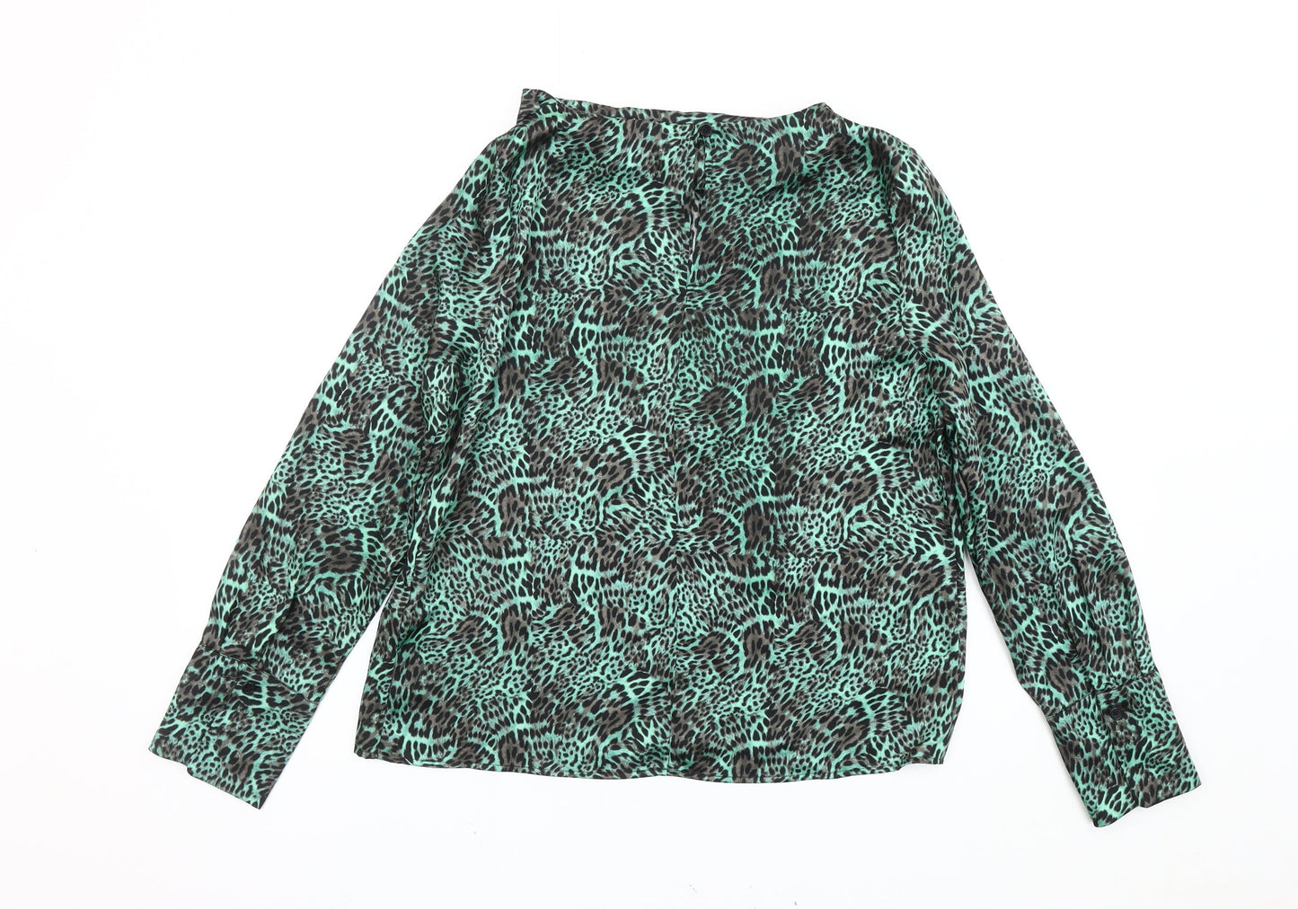 Marks and Spencer Animal Print Blouse Size 8