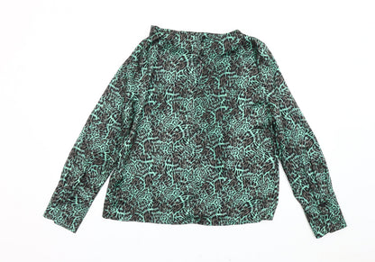 Marks and Spencer Animal Print Blouse Size 8