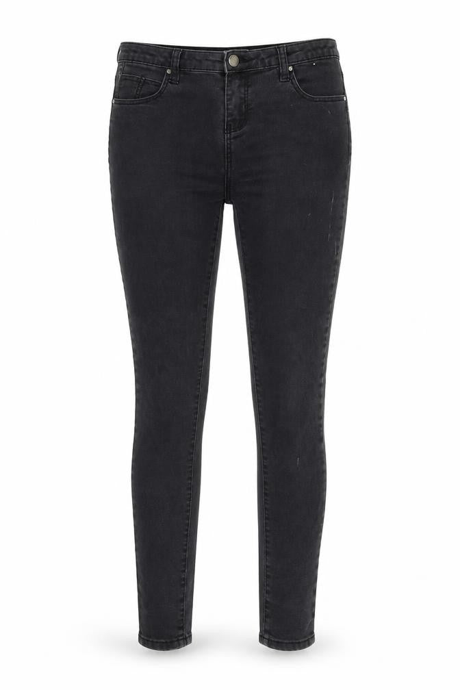 Womens UK Size 12 Denim Co. Regular Fit Skinny Black Jeans