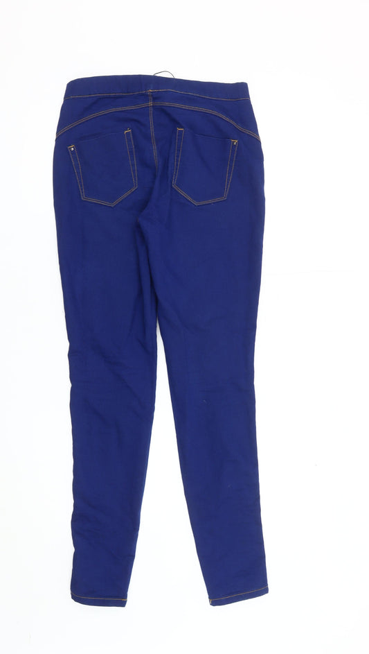 Denim Co. Women's Blue Skinny Jeans Size 10