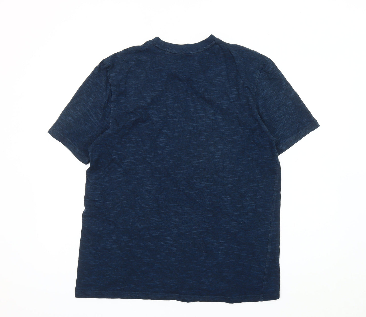 Next Men's Blue Surf Print T-Shirt Size L