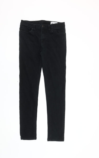 Denim Co. Black Skinny Jeans Size L32 for Women