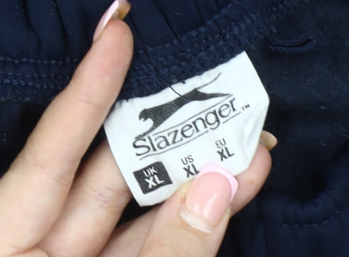 Slazenger Men's XL Blue Athletic Shorts