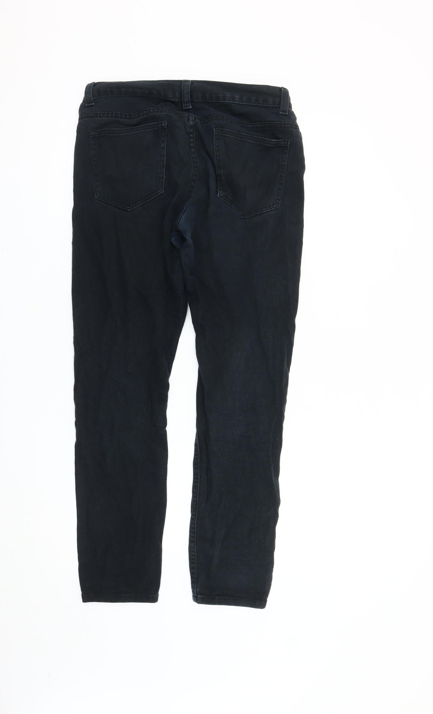 Denim Co Men's Black Skinny Jeans, Size 28
