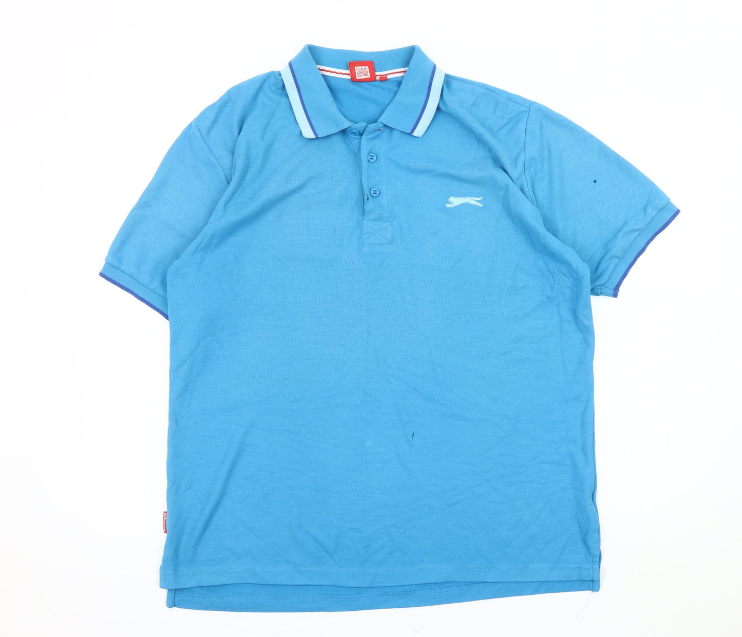 Slazenger Blue Men's Polo Shirt, Size L