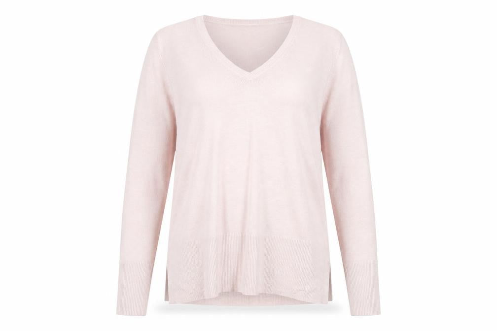 Womens UK Size 10 Debenhams Pink Pullover Jumper