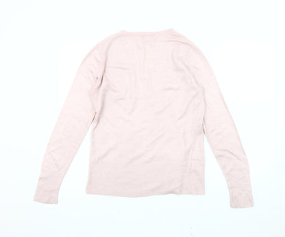 Womens UK Size 10 Debenhams Pink Pullover Jumper