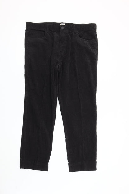 ACW85 Men's Black Corduroy Trousers 36R