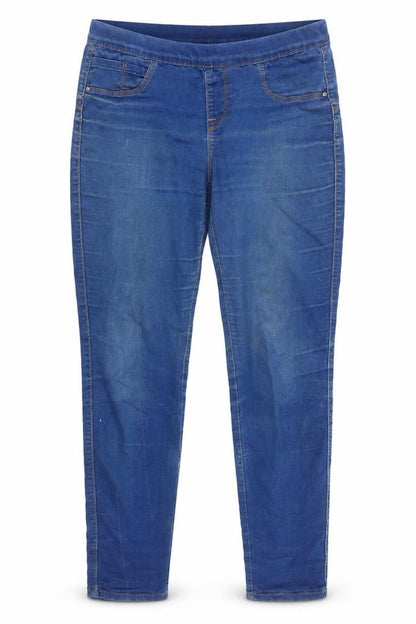 Womens UK Size 10 Denim Co Regular Fit Skinny Blue Jeans