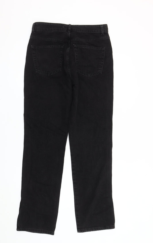 Denim Co Women Black Straight Jeans UK 12 New