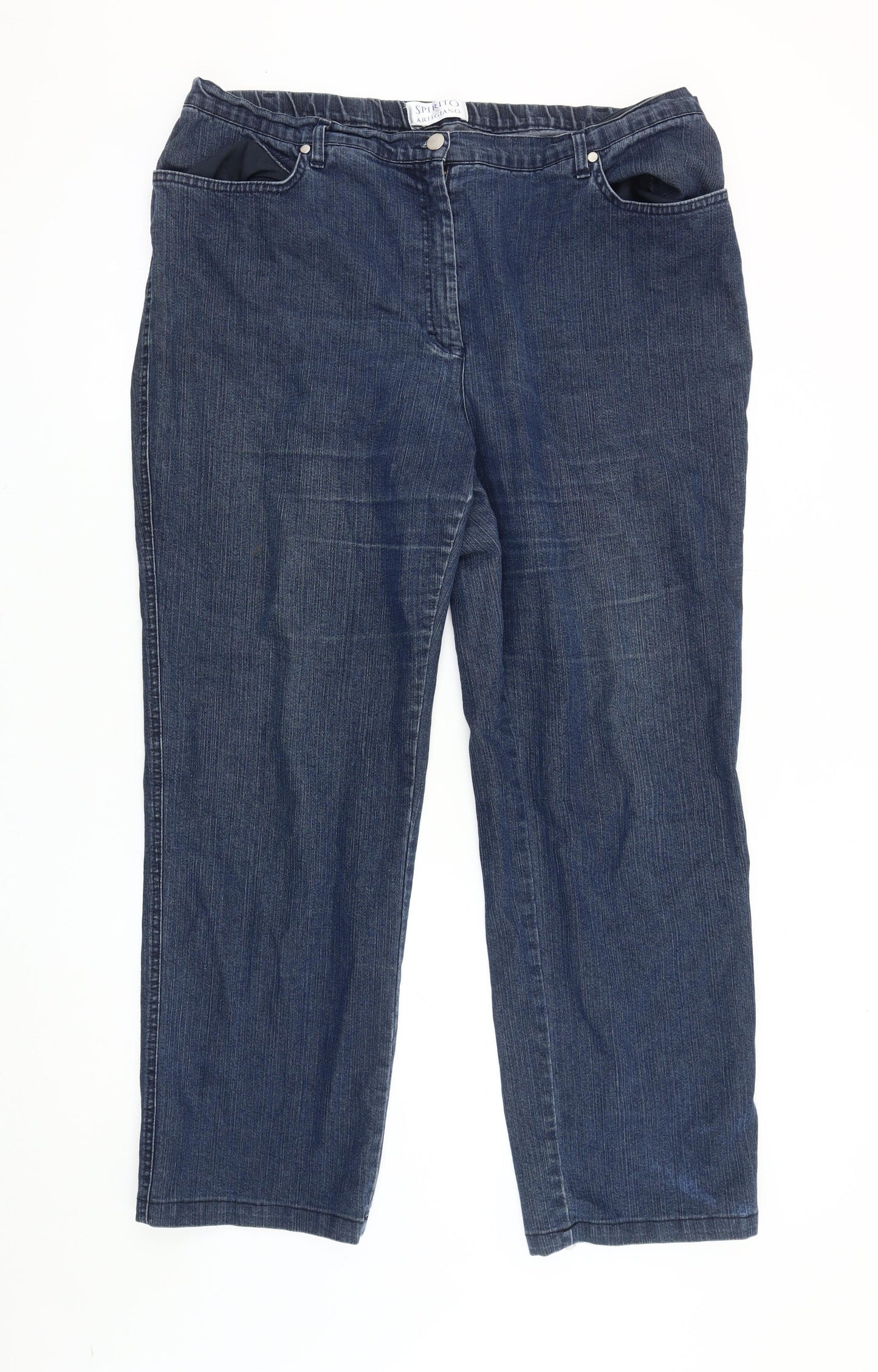Spirito di Artigiano Women's Blue Denim Jeans Size 24