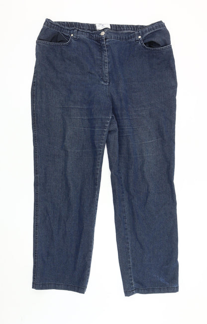 Spirito di Artigiano Women's Blue Denim Jeans Size 24