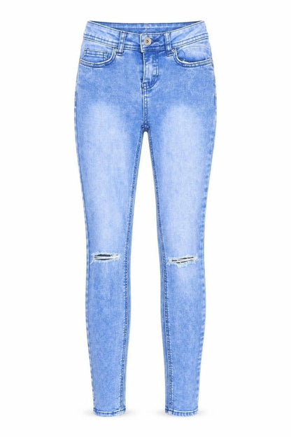 Womens UK Size 8 New Look  Skinny Blue Jeans