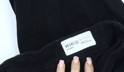 denim co. Men's Black Skinny Jeans Size 34