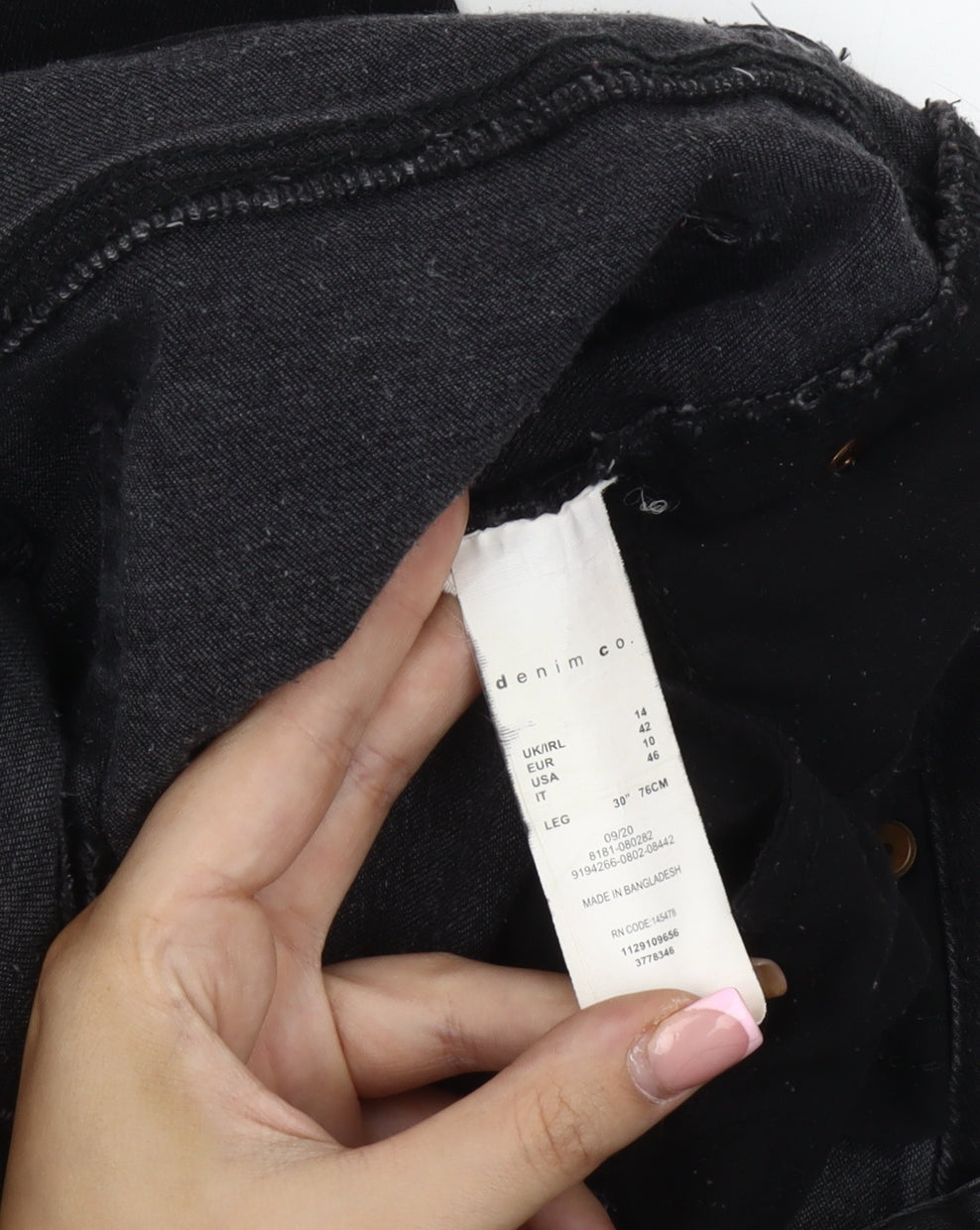 denim co. Women's Black Skinny Jeans Size 14