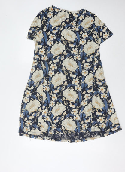 Fat Face Women's Multicoloured Floral Dress Size 12