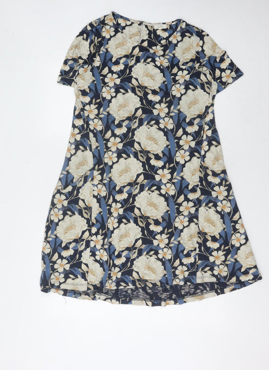 Fat Face Women's Multicoloured Floral Dress Size 12