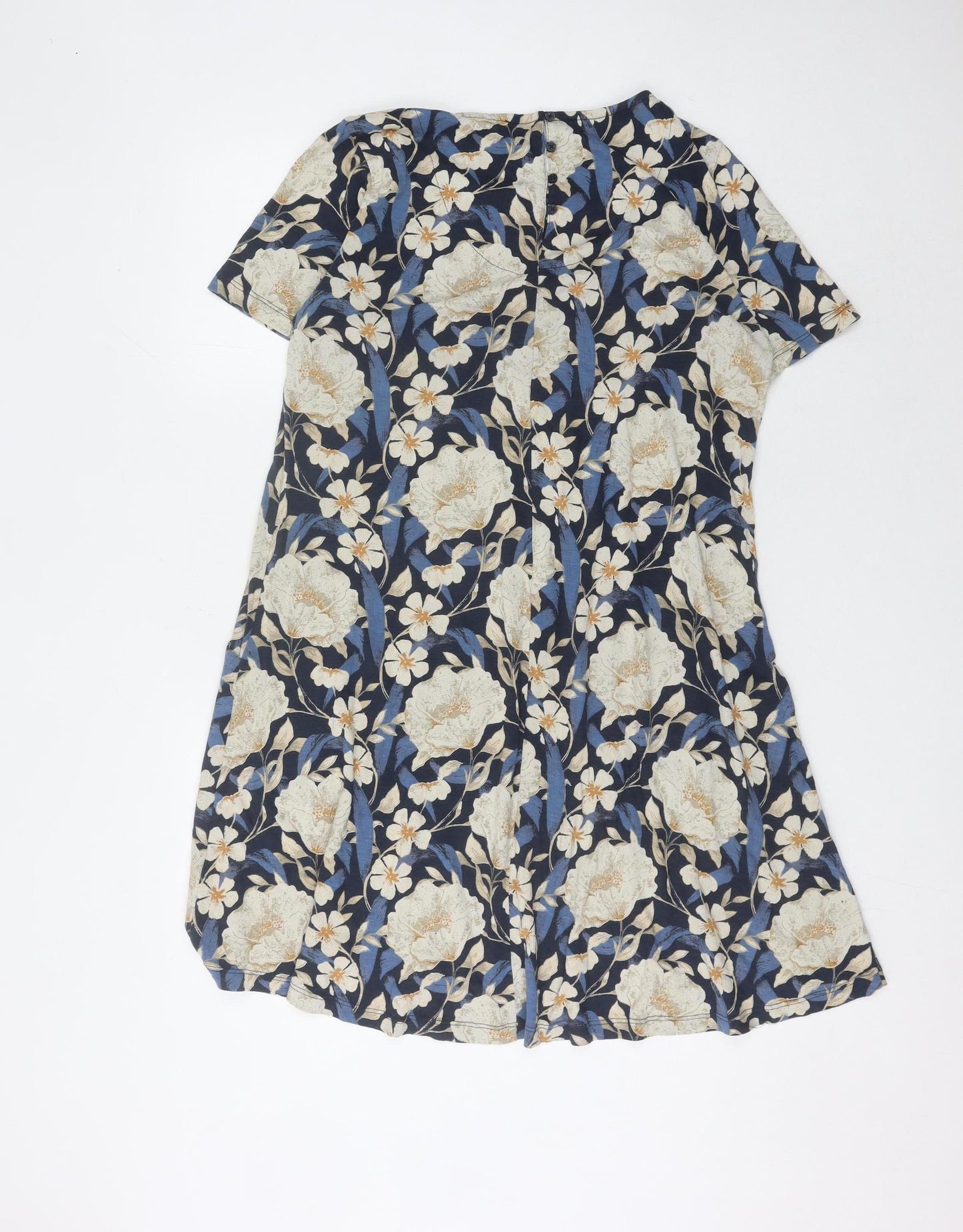 Fat Face Women's Multicoloured Floral Dress Size 12