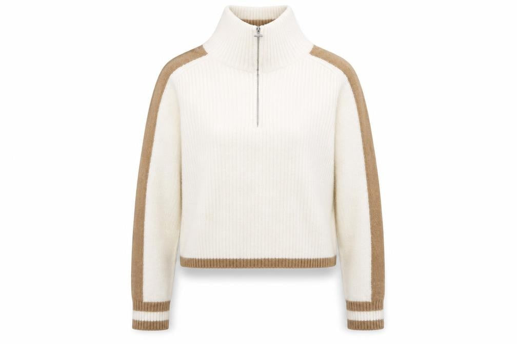Womens UK Size S MNG Ivory Pullover Jumper