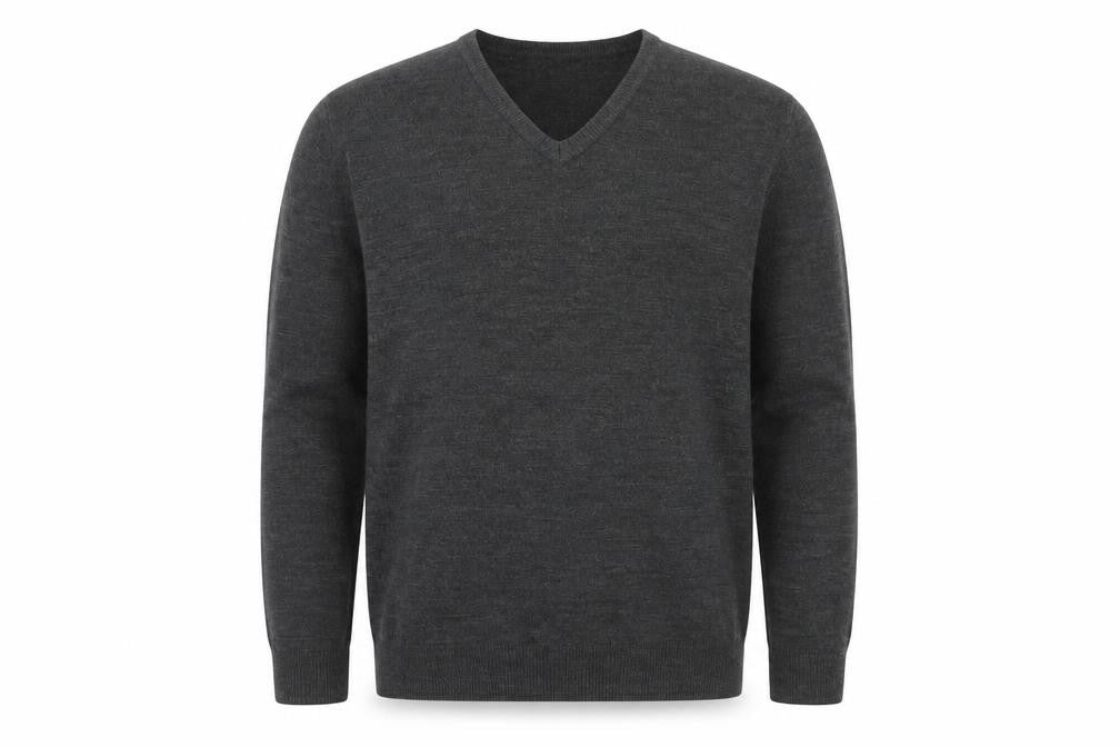 Mens UK Size M Marks and Spencer Grey Pullover Jumper