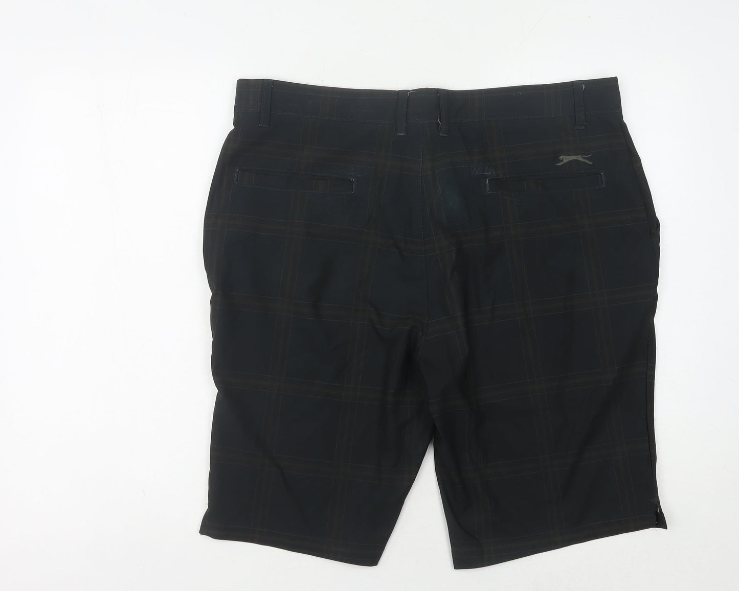 Slazenger Men's Black XL Athletic Golf Shorts