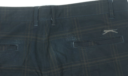 Slazenger Men's Black XL Athletic Golf Shorts