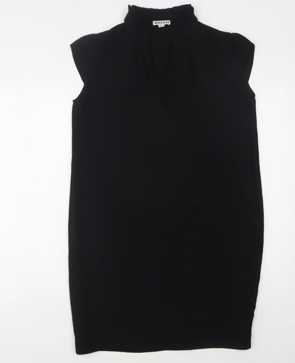 Whistles Women's Black Shift Dress Small