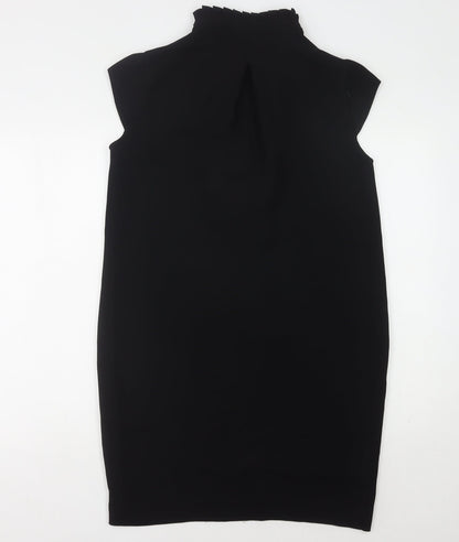 Whistles Women's Black Shift Dress Small