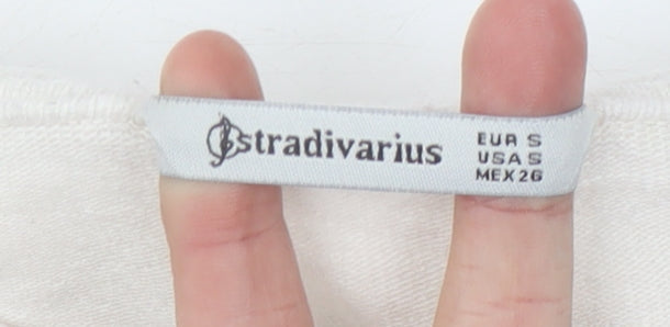 Stradivarius Women's Grey A-Line Dress Size 8