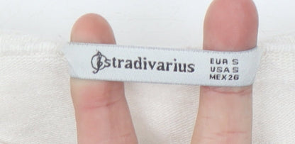 Stradivarius Women's Grey A-Line Dress Size 8