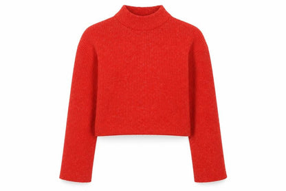 Womens UK Size 10 H&M Red Pullover Jumper