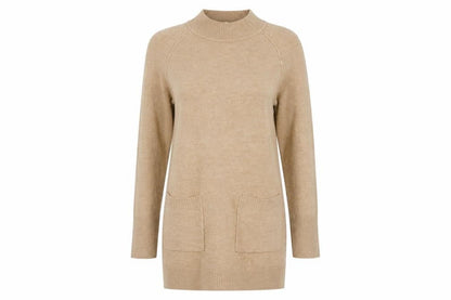 Principles Women's Beige Long Sleeve Shift Dress, Size 10