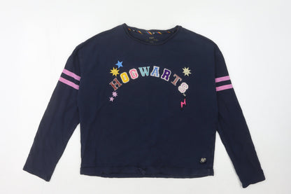 Marks and Spencer Girls Blue Harry Potter Sweatshirt 14-15 Years