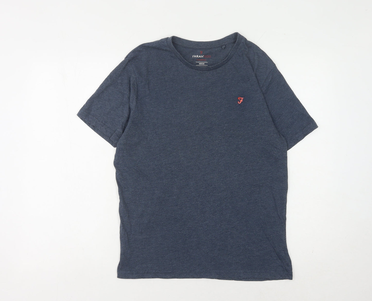 Mens UK Size M Farah Blue  T-Shirt