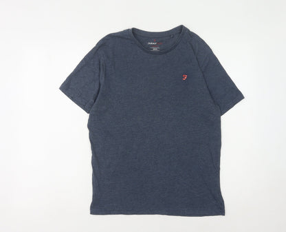Mens UK Size M Farah Blue  T-Shirt