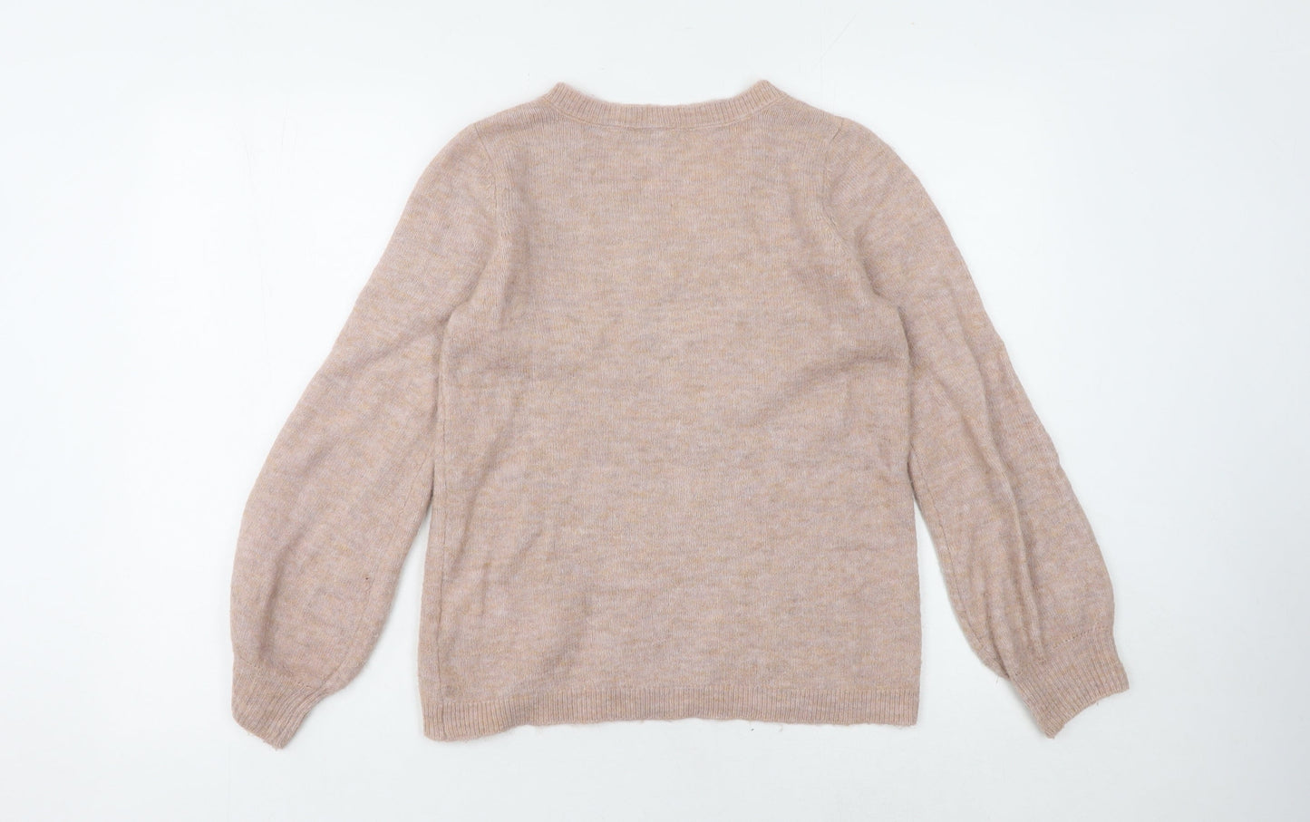 Womens UK Size XS Fransa Beige Pullover Jumper