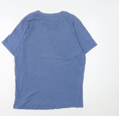 Mens UK Size M Farah Blue  T-Shirt