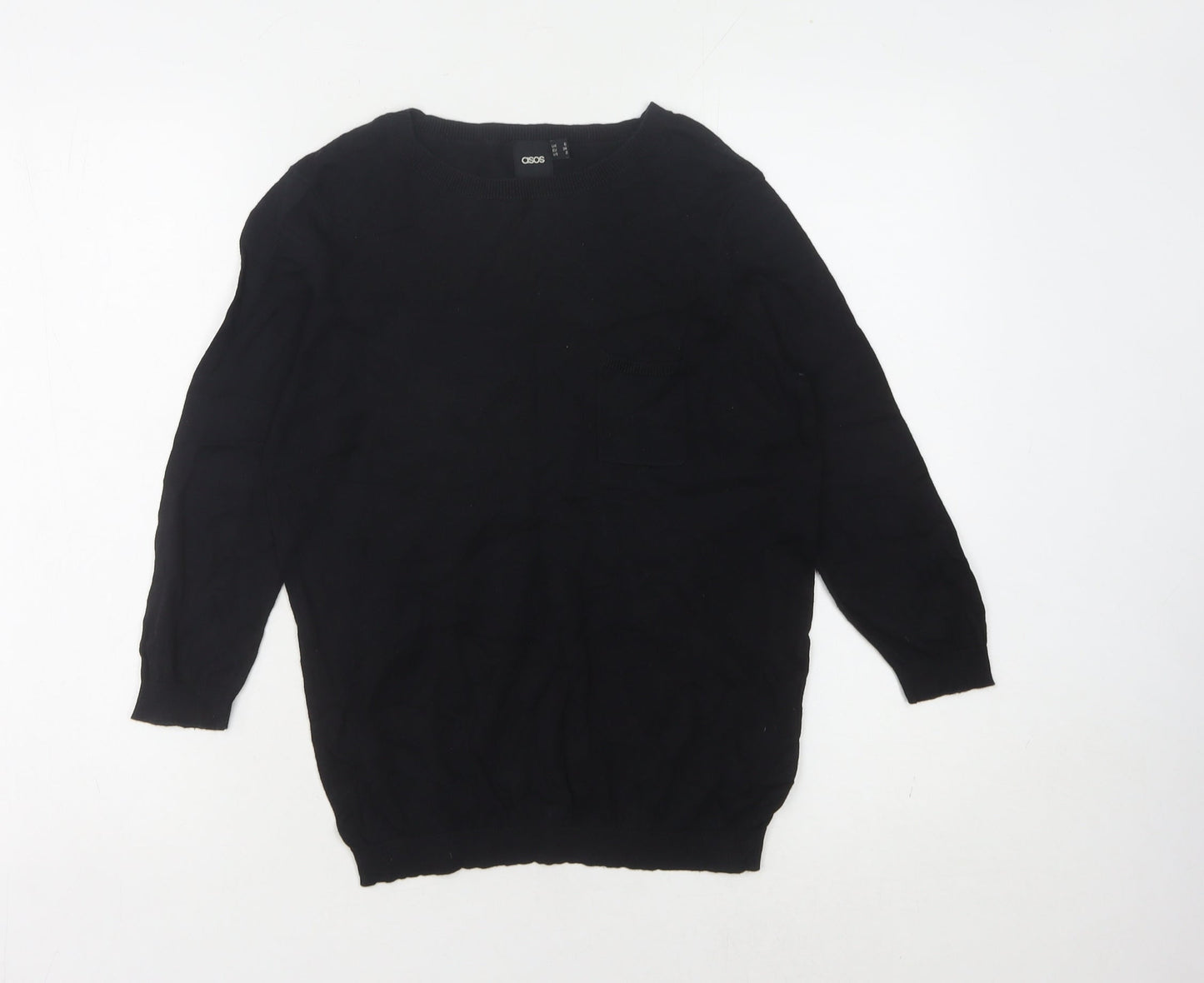 Womens UK Size 6 ASOS Black Pullover Jumper