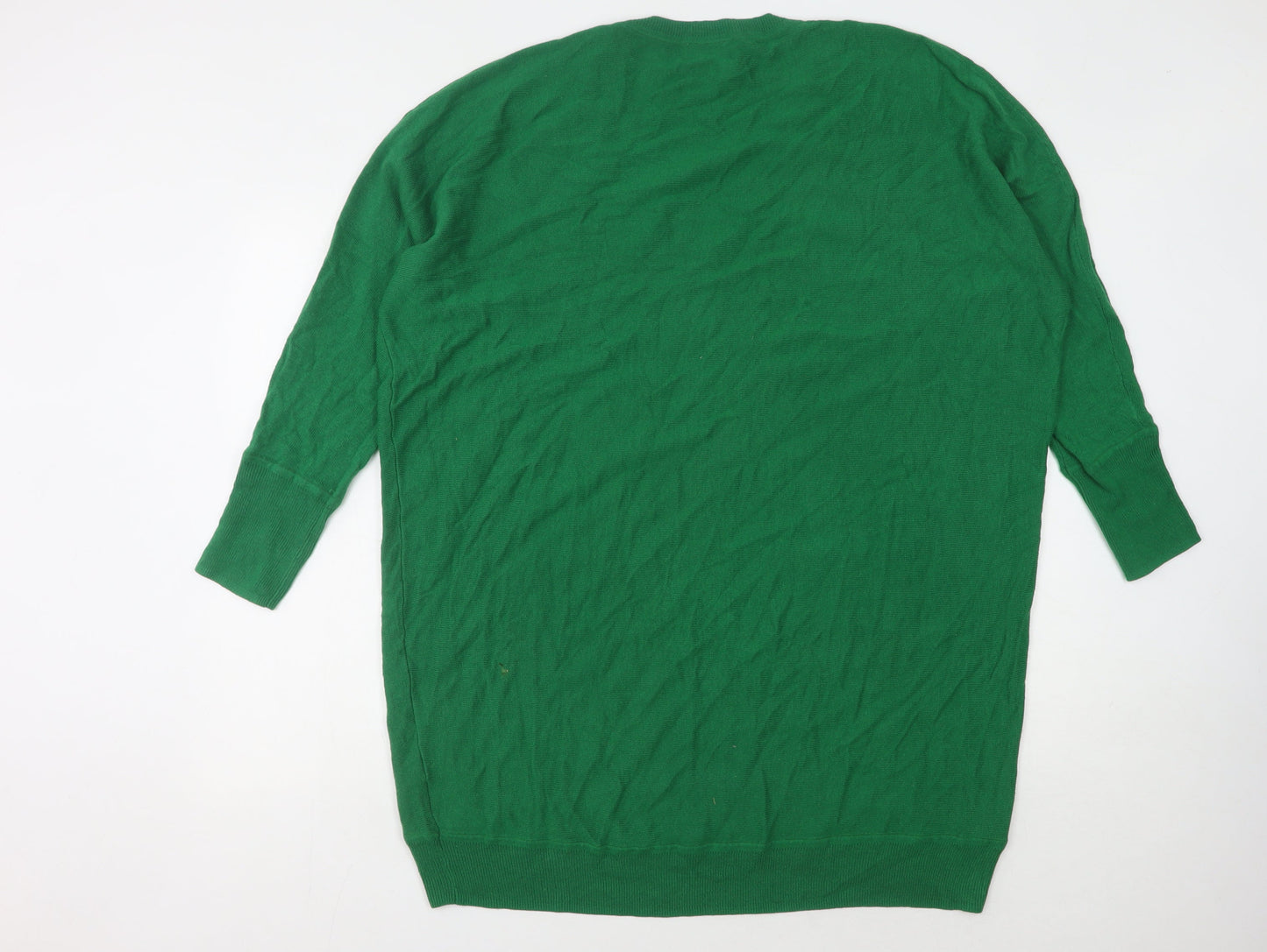 East Women's Green V-Neck Jumper Dress XL