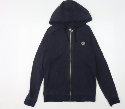 Creative Recreation Men's Blue Full Zip Hoodie M
