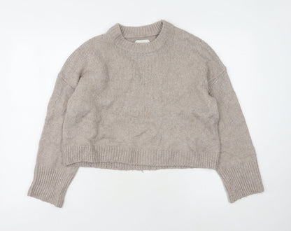 Abercrombie & Fitch Women's Beige XS Pullover Jumper