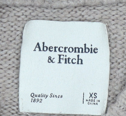 Abercrombie & Fitch Women's Beige XS Pullover Jumper