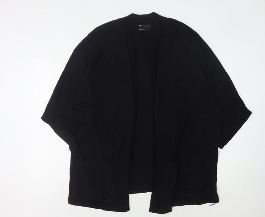 Womens UK Size 12 ASOS Black Cardigan Jumper
