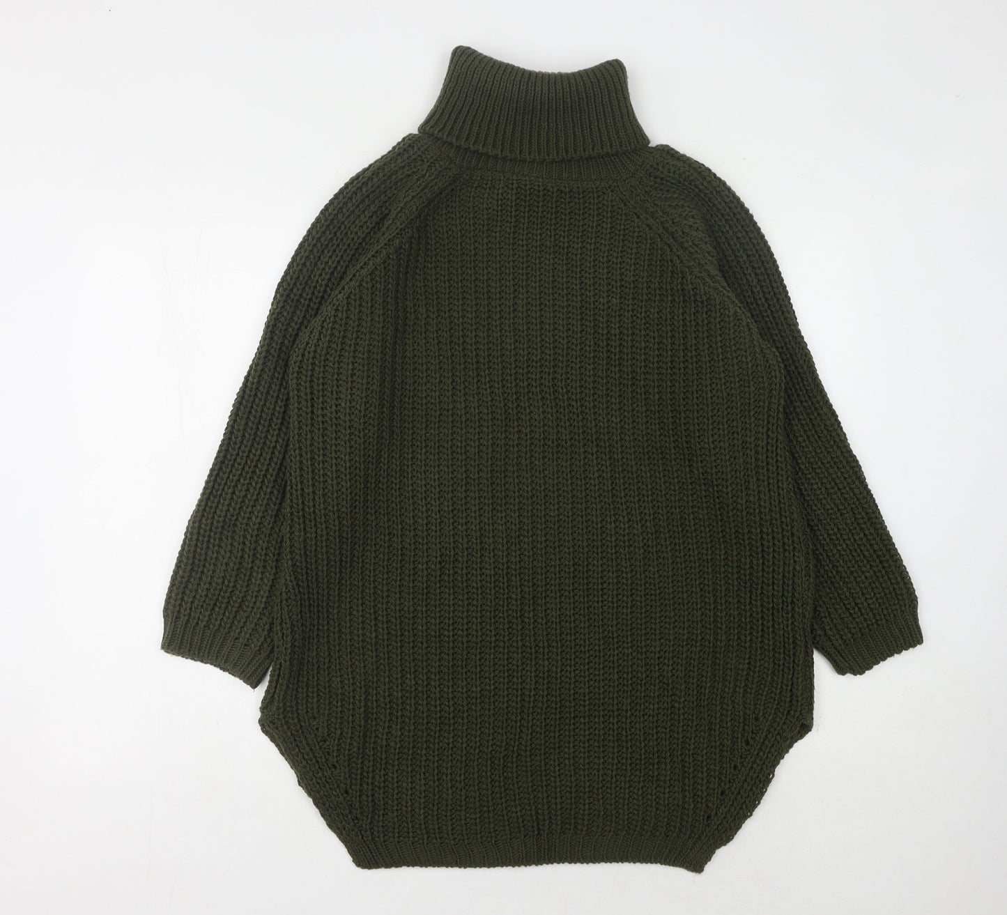Womens UK Size S Quiz Green Pullover Jumper