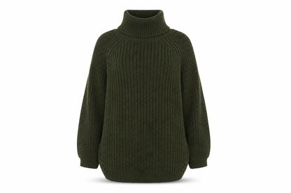 Womens UK Size S Quiz Green Pullover Jumper
