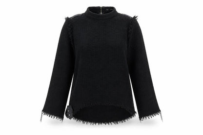 Womens UK Size S Zara Black Pullover Jumper