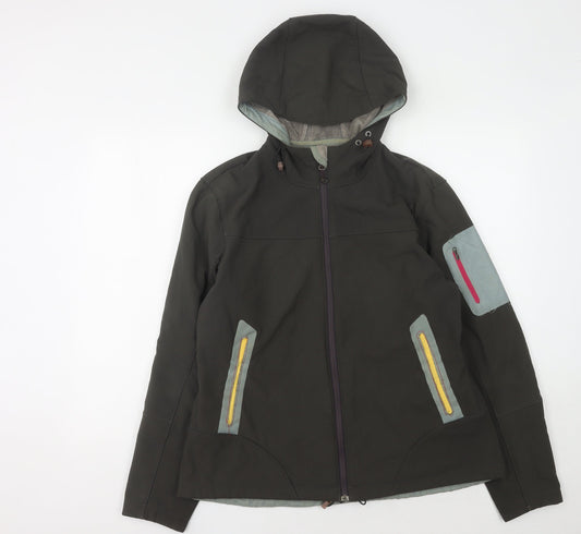 Eddie Bauer Women's Black Anorak Jacket L - Outdoor